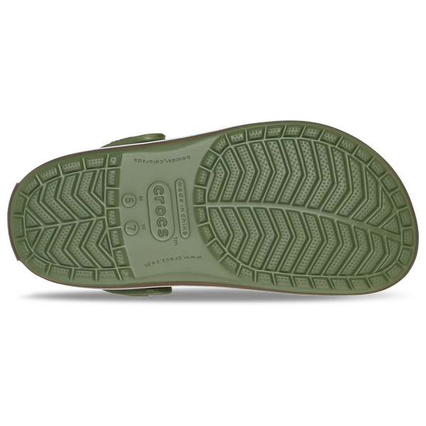 Crocs Crocband Gum Clog - Men's - Cargo - Image 5