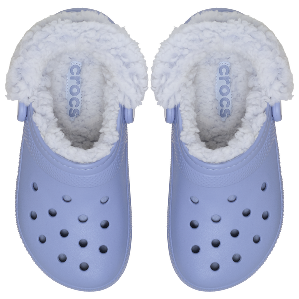 Crocs Classic Fleece Lined Clogs - Men's - Blue Haze - Image 4