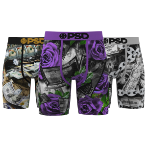 PSD Graphic Briefs 3 Pack - Men's - Multi/Black