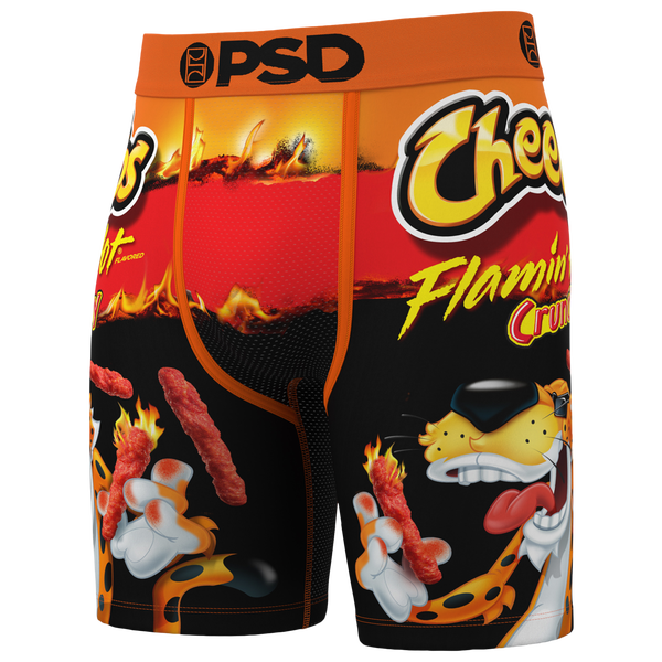 PSD Graphic Briefs - Men's - Black/Orange/Red - Image 3