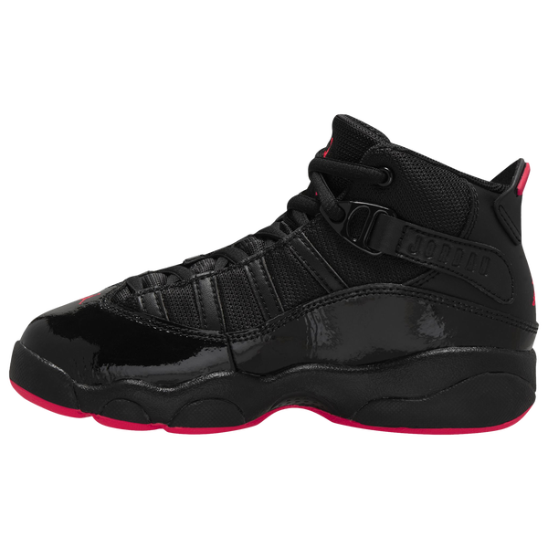 Jordan 6 Rings - Boys' Preschool - Black/Red - Image 2