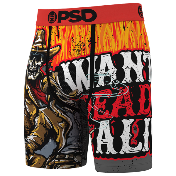 PSD Graphic Briefs - Men's - Orange/Red/Black - Image 3