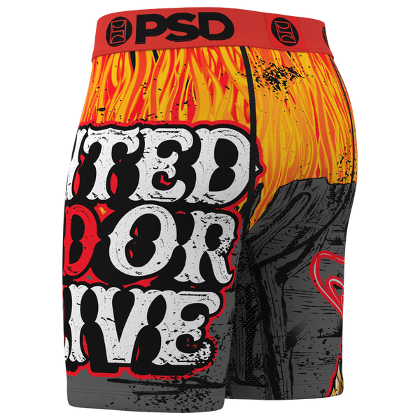 PSD Graphic Briefs - Men's - Orange/Red/Black - Image 4