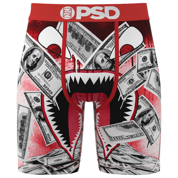 PSD Graphic Briefs - Men's - Red/Black/White