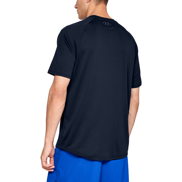 Under Armour Tech 2.0 Short Sleeve T-Shirt - Men's - Graphite/Academy - Image 4