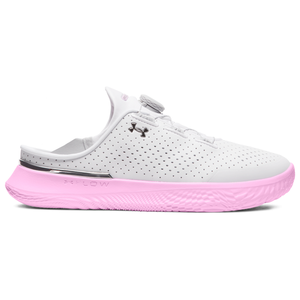 Under Armour Slipspeed Trainer - Men's - White/Stellar Pink/Metallic Silver - Image 3