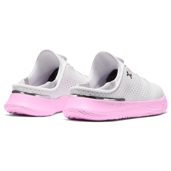 Under Armour Slipspeed Trainer - Men's - White/Stellar Pink/Metallic Silver - Image 4