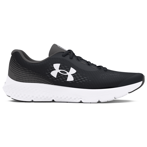 Under Armour Charged Rogue 4 - Boys' Grade School - Black/Castlerock/White