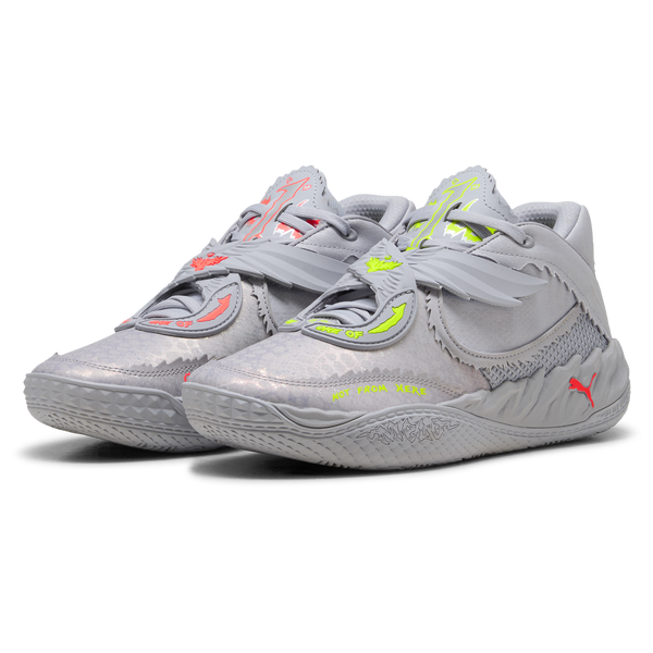 PUMA MB.05 Metallic - Men's - Dusky Grey/Rickie Orange - Image 5