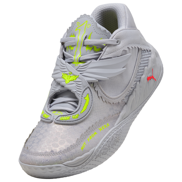 PUMA MB.05 Metallic - Men's - Dusky Grey/Rickie Orange - Image 6