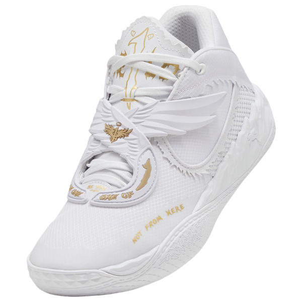 PUMA MB.05 - Men's - White/Gold - Image 7