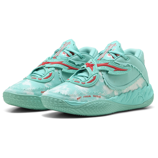 PUMA MB 05 World - Men's - Teal/Red - Image 6