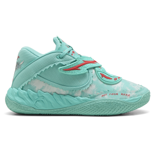 PUMA MB.05 Melo World - Boys' Grade School - Aquatic Green/For All Time Red