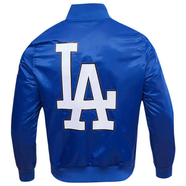 Pro Standard LOS ANGELES DODGERS SATIN JACKET - Men's - Dodger Blue - Image 2