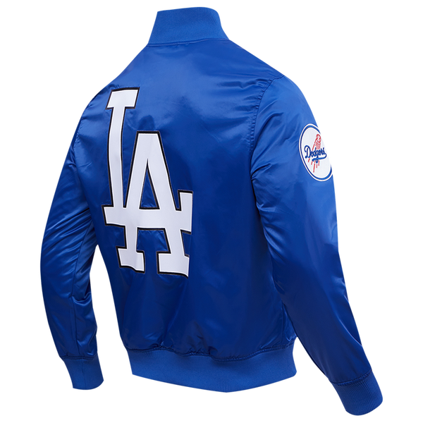 Pro Standard LOS ANGELES DODGERS SATIN JACKET - Men's - Dodger Blue - Image 4