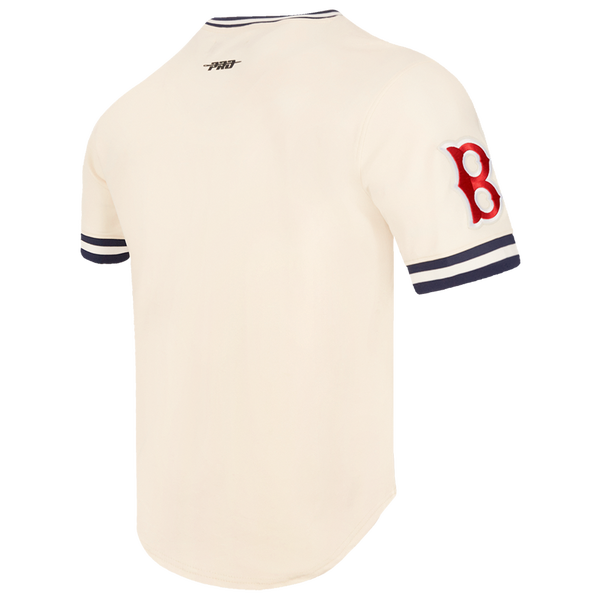 Pro Standard RED SOX RETRO CLASSIC DK TEE - Men's - Eggshell/Midnight Navy - Image 4