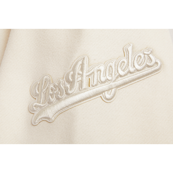 Pro Standard LOS ANGELES DODGERS SWEATSHIRT - Men's - Eggshell - Image 5
