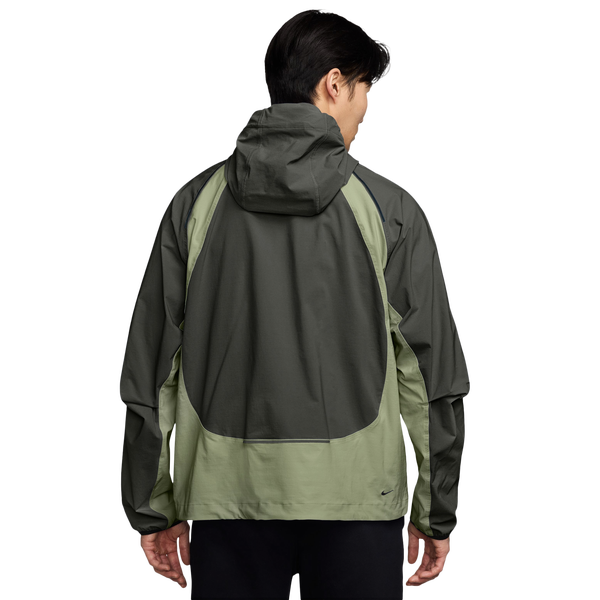 Nike Tech Woven Pro Full-Zip Jacket - Men's - Olive/Black - Image 2