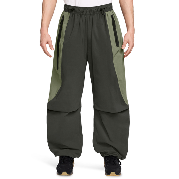 Nike Tech Woven Pro Oversized Pants - Men's - Olive/Black