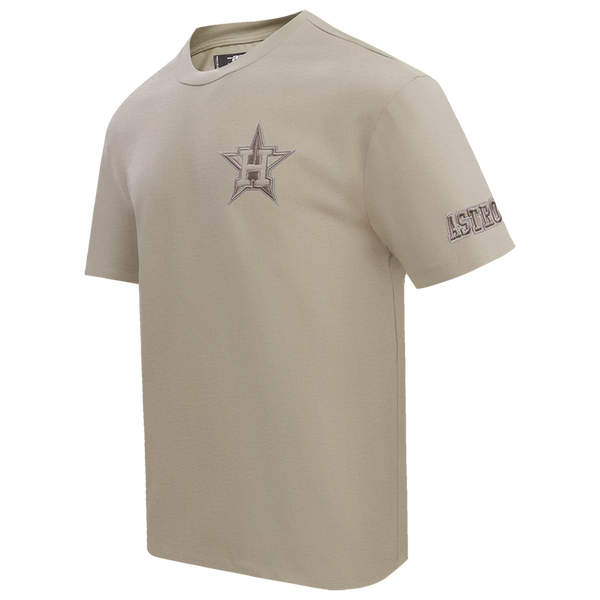 Pro Standard ASTROS NEUTRAL CJ DROP SHOULDER TEE - Men's - Taupe - Image 3