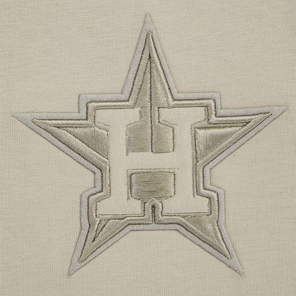 Pro Standard ASTROS NEUTRAL CJ DROP SHOULDER TEE - Men's - Taupe - Image 5
