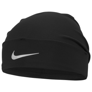 Nike Dri-FIT Peak Cuffed Beanie - Adult - Silver/Black