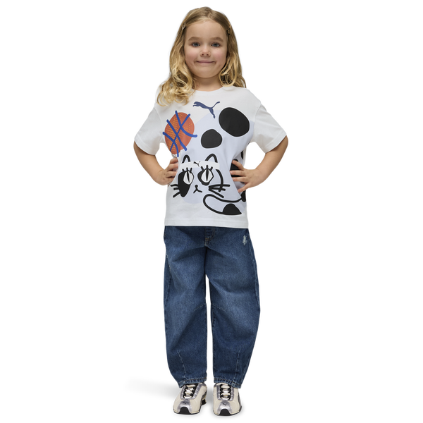 PUMA H-Street Og AC - Girls' Preschool - Frosted Ivory/Puma Silver - Image 9