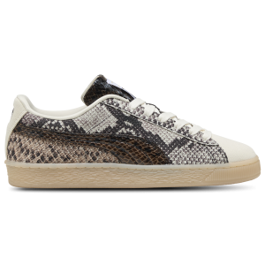 PUMA Suede Snake - Women's - Frosted Ivory/Black