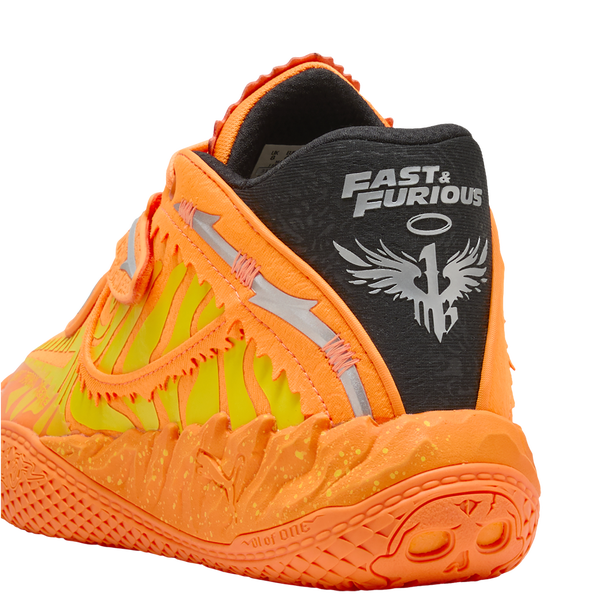 PUMA MB.05 - Men's - Silver/Green/Orange - Image 3