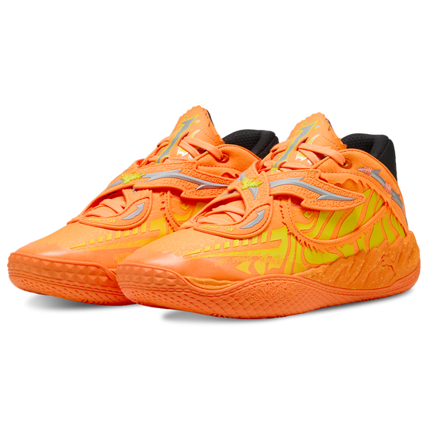 PUMA MB.05 - Men's - Silver/Green/Orange - Image 6