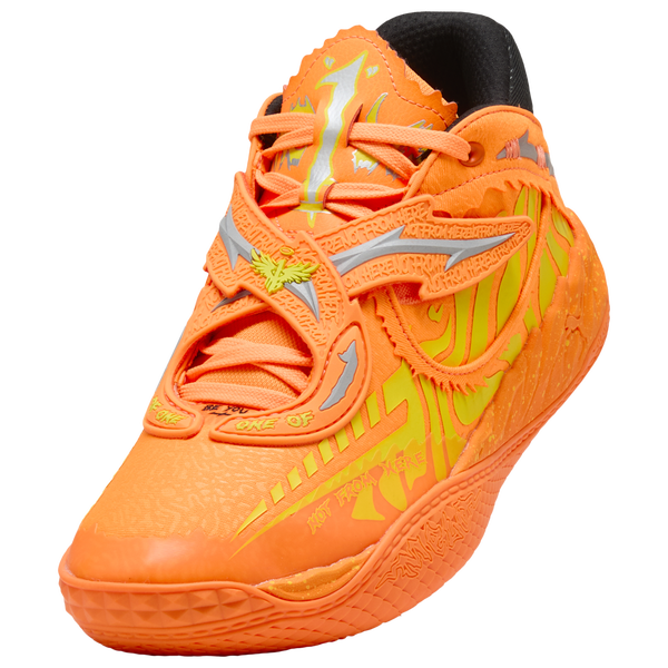 PUMA MB.05 - Men's - Silver/Green/Orange - Image 7