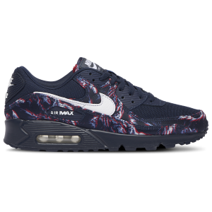 Nike Air Max 90 - Men's - Navy/Red/White