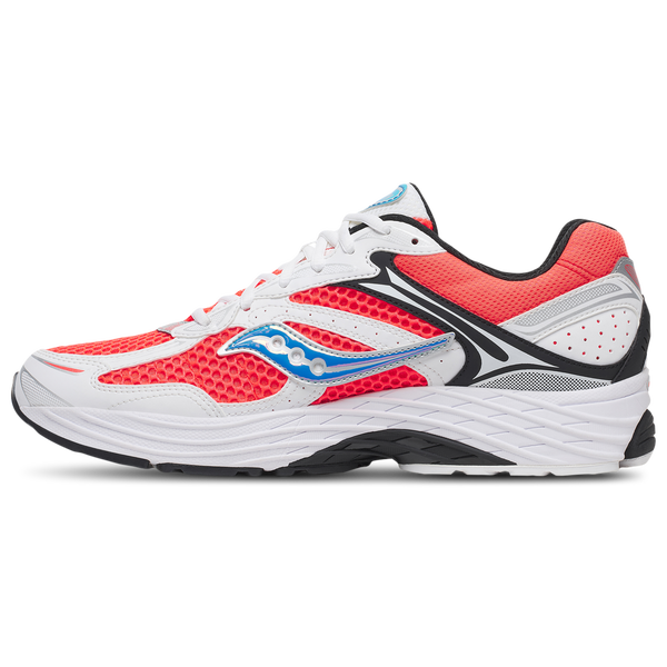 Saucony Progrid Omni 9 - Men's - White/Black/Viz Red - Image 2