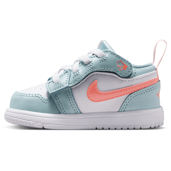 Jordan 1 Low Alt SE Fem - Girls' Toddler - Ocean Bliss/Atomic Pink - Image 2