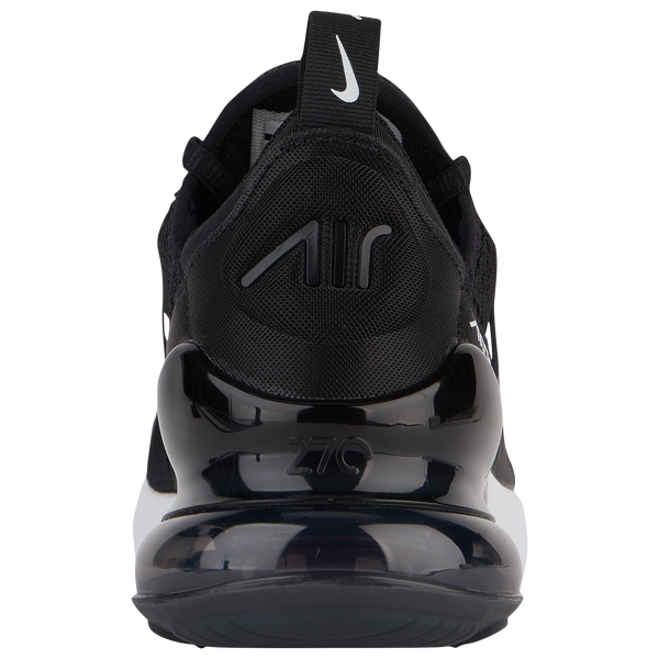 Nike Air Max 270 - Boys' Grade School - Black/White/Anthracite - Image 4