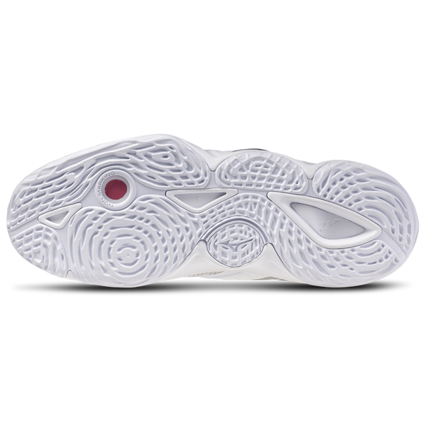 Mizuno Wave Momentum Elite Mid - Men's - White/Metallic Grey - Image 5