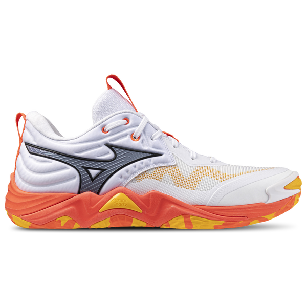 Mizuno Wave Momentum Elite - Men's - White/Fiery Coral