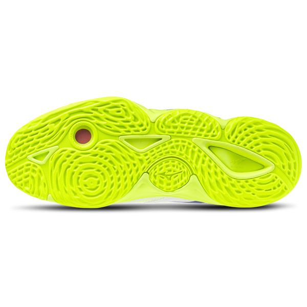 Mizuno Wave Momentum Elite - Men's - White/Lightning Yellow - Image 5