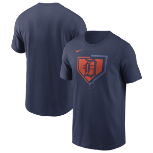 Nike Detroit Tigers Icon T-Shirt - Men's - Midnight Navy