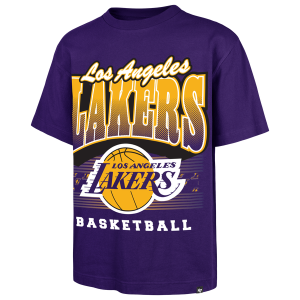 47 Brand Lakers Handcheck Foundation T-Shirt - Men's - Black