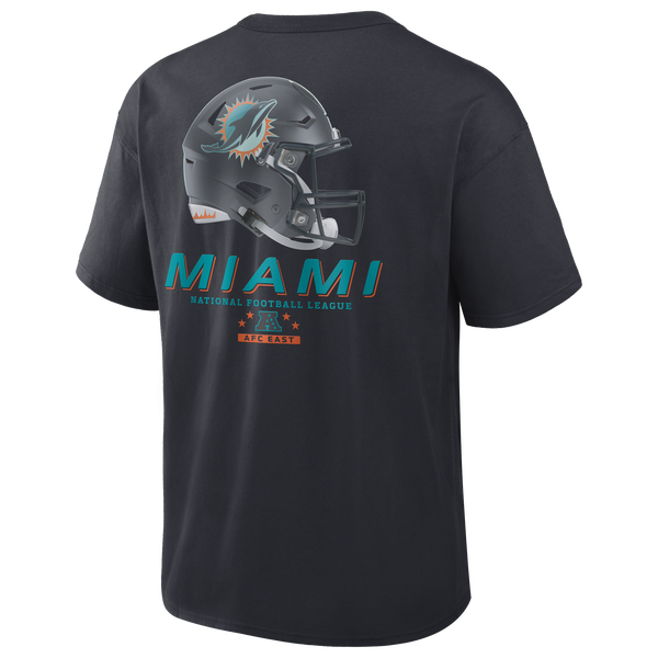 Nike Dolphins Rival Short Sleeve T-Shirt - Men's - Black - Image 3
