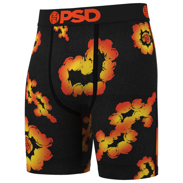 PSD Cloud Flares Underwear - Men's - Black/Orange - Image 3