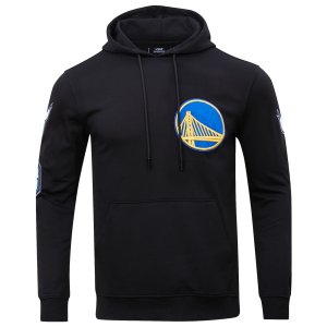 Pro Standard Warriors Pullover Hoodie - Men's - Black