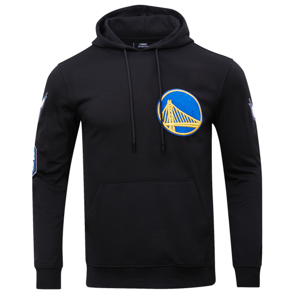Pro Standard Warriors Pullover Hoodie - Men's - Black