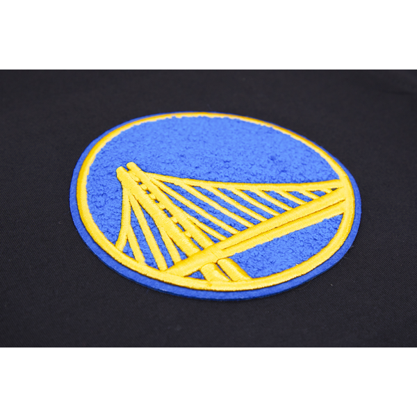 Pro Standard Warriors Pullover Hoodie - Men's - Black - Image 7