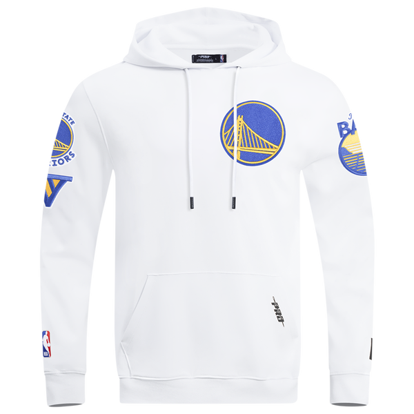 Pro Standard Warriors Pullover Hoodie - Men's - White