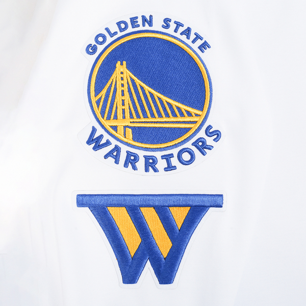 Pro Standard Warriors Pullover Hoodie - Men's - White - Image 7