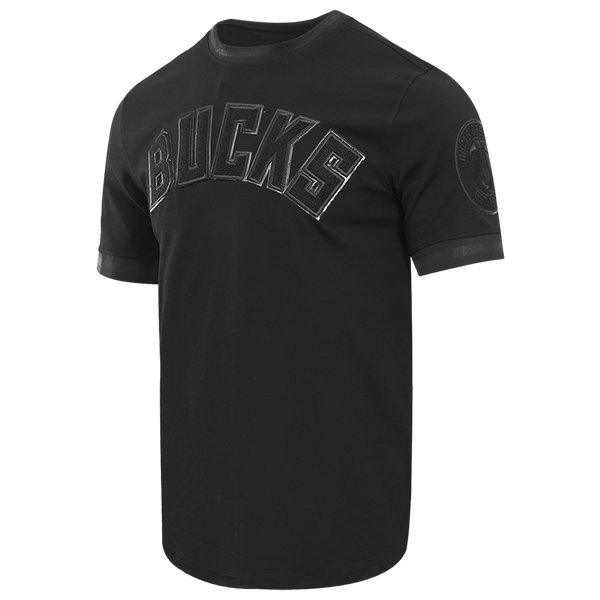 Pro Standard BUCKS TRIPLE BLACK DK TEE - Men's - Image 3