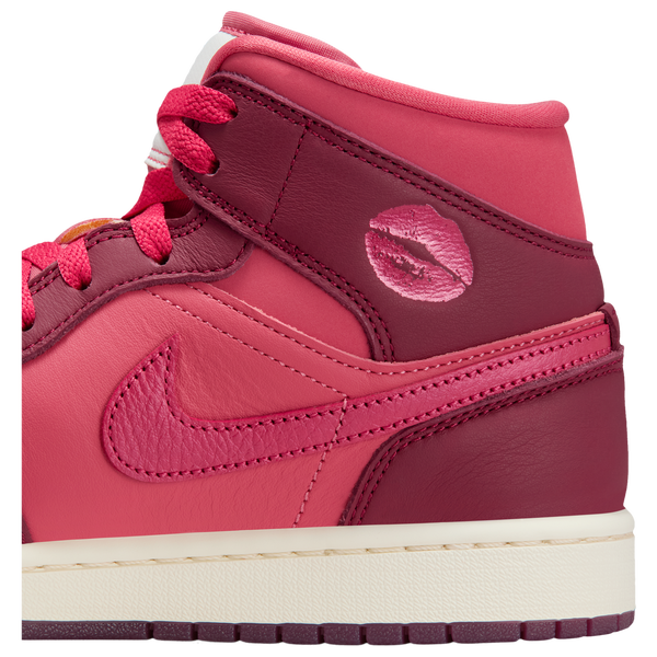 Jordan AJ 1 Mid SE - Women's - Red/Red - Image 10