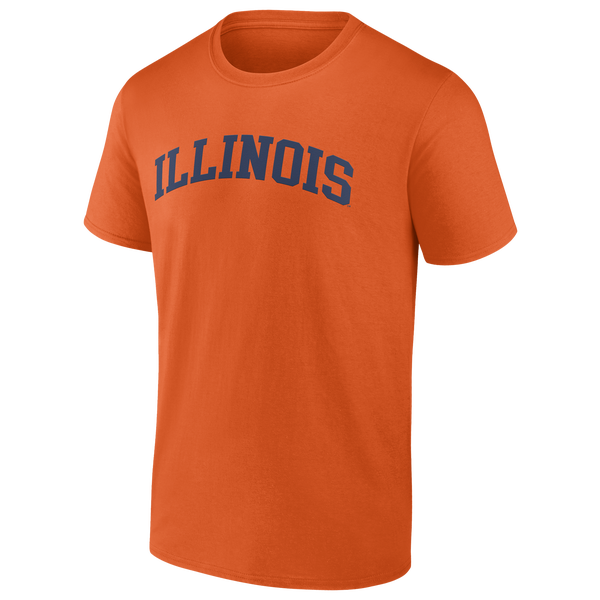 Fanatics Illinois Arch Long Sleeve Shirt - Men's - Orange - Image 2